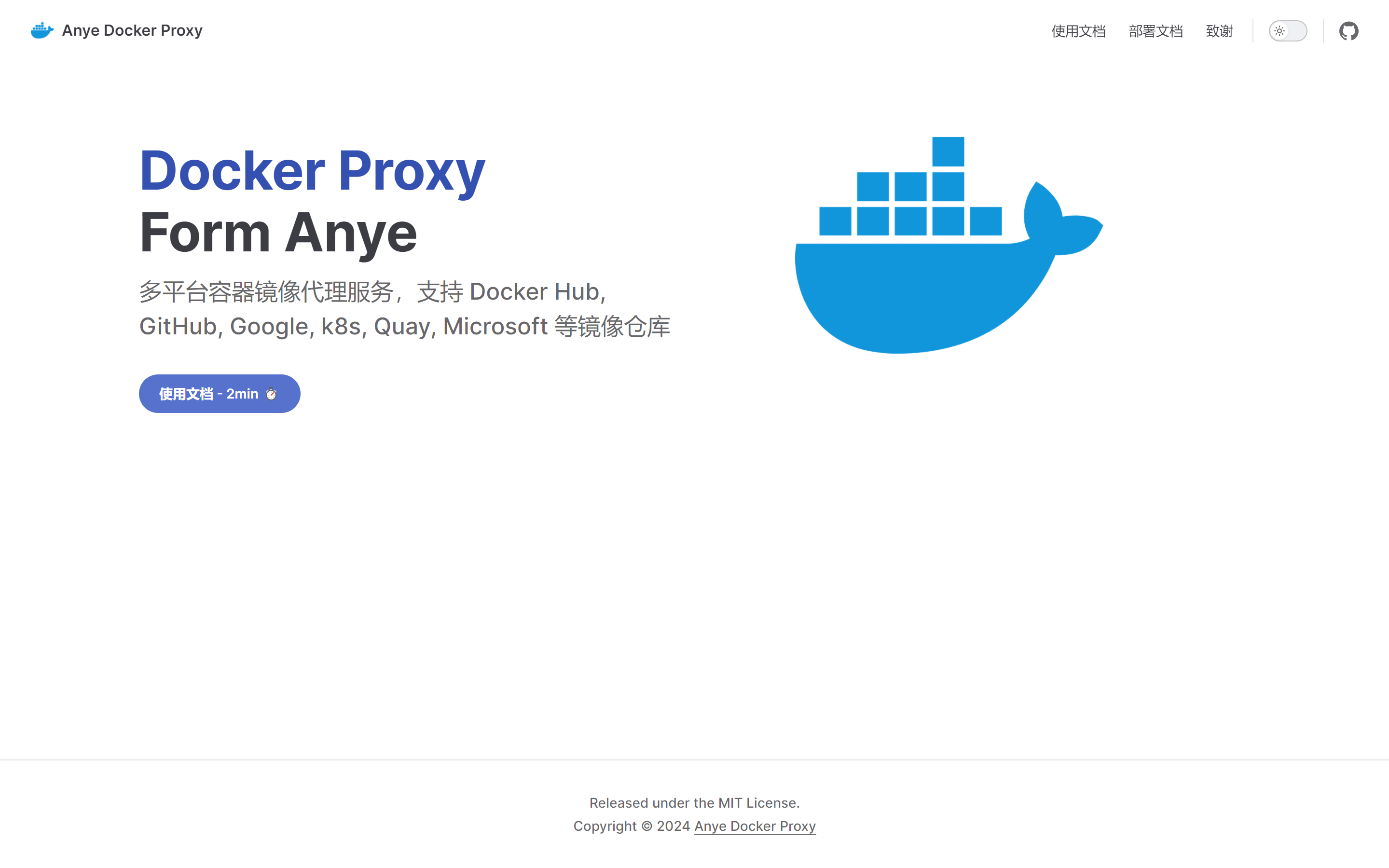 Anye Docker Proxy